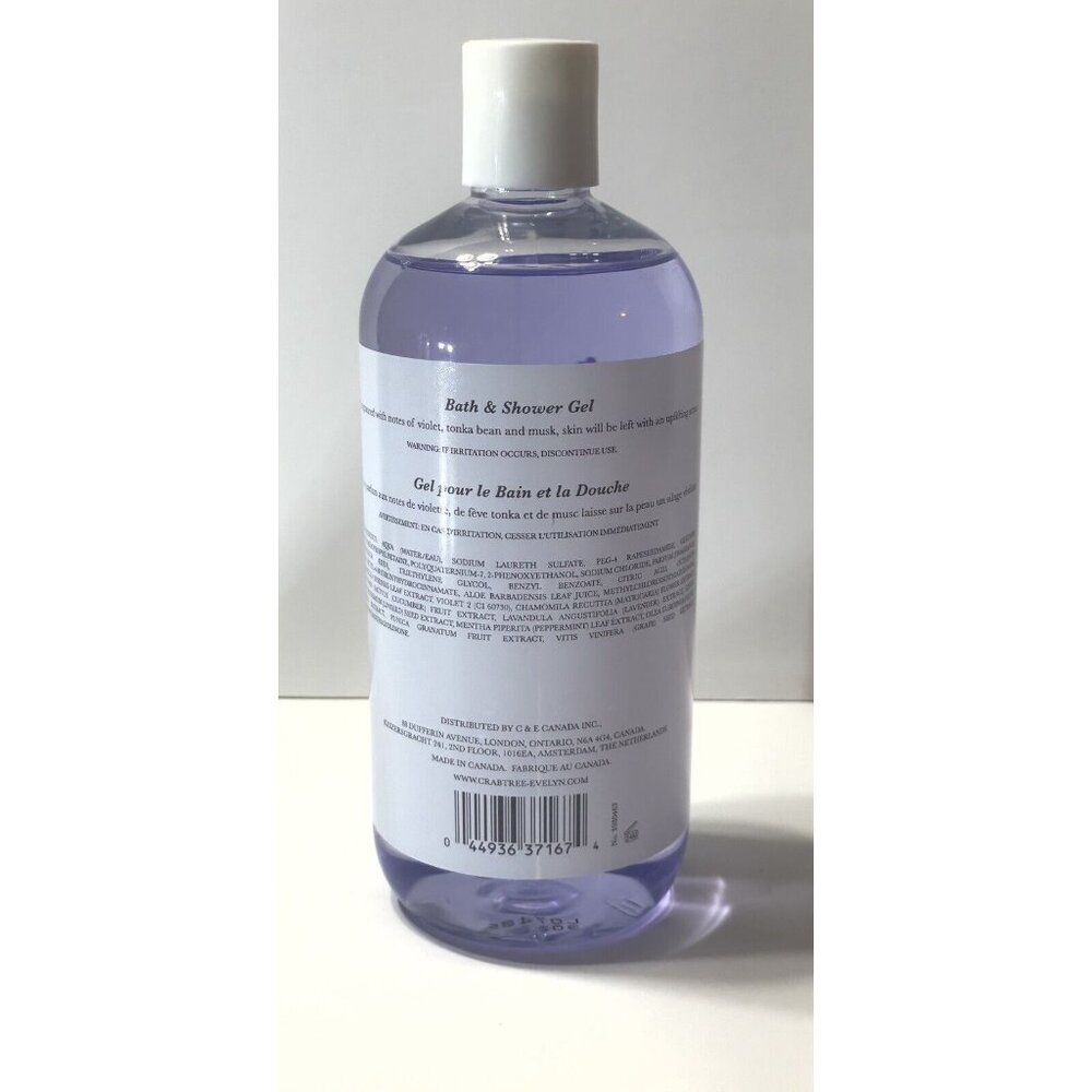 Crabtree & Evelyn LAVENDER Bath and Shower Gel 16.9 oz New! - Picture 3 of 4